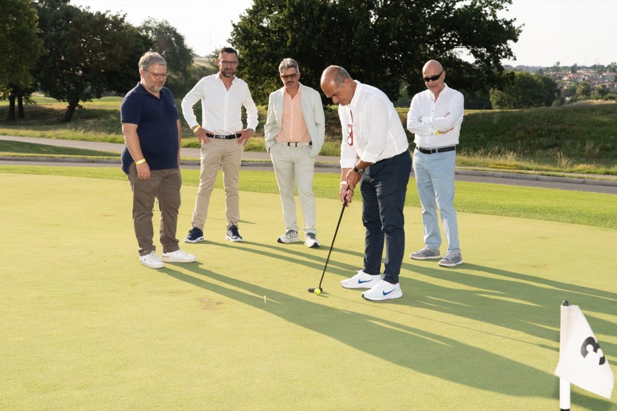 On the green at Marco Simone
